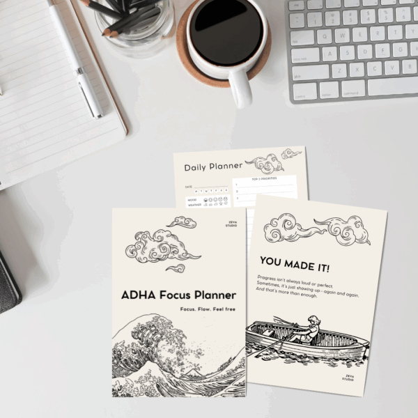 15 ADHD Focus Planner